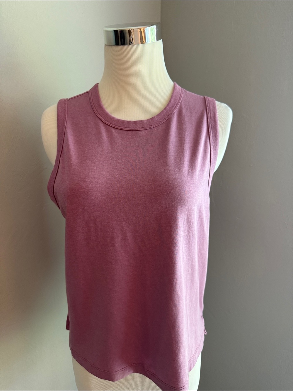 Lululemon Classic Fit Cotton Blend Tank Top Size 8